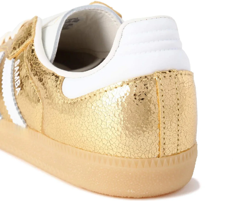 Samba OG Gold Metallic  White - Core White