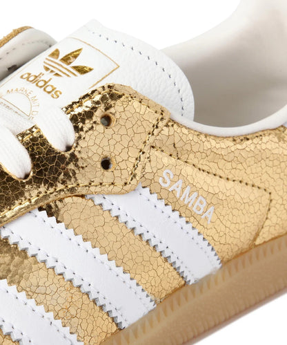 Samba OG Gold Metallic  White - Core White