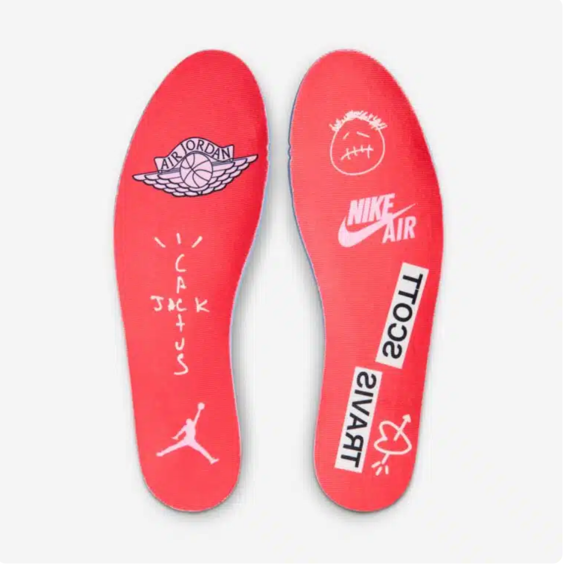 Air Jordan 1 Retro Low OG SP Travis Scott "Sail Tropical Pink"